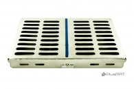 Instrumenten-Klapptray M, 1/2 Norm-Tray, Edelstahl